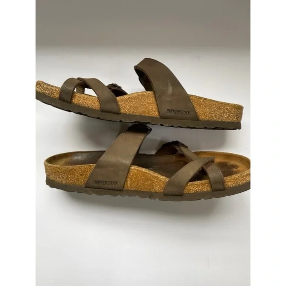 Birkenstock Mayari Brown Sandals Women’s Size 41 - Picture 4 of 5